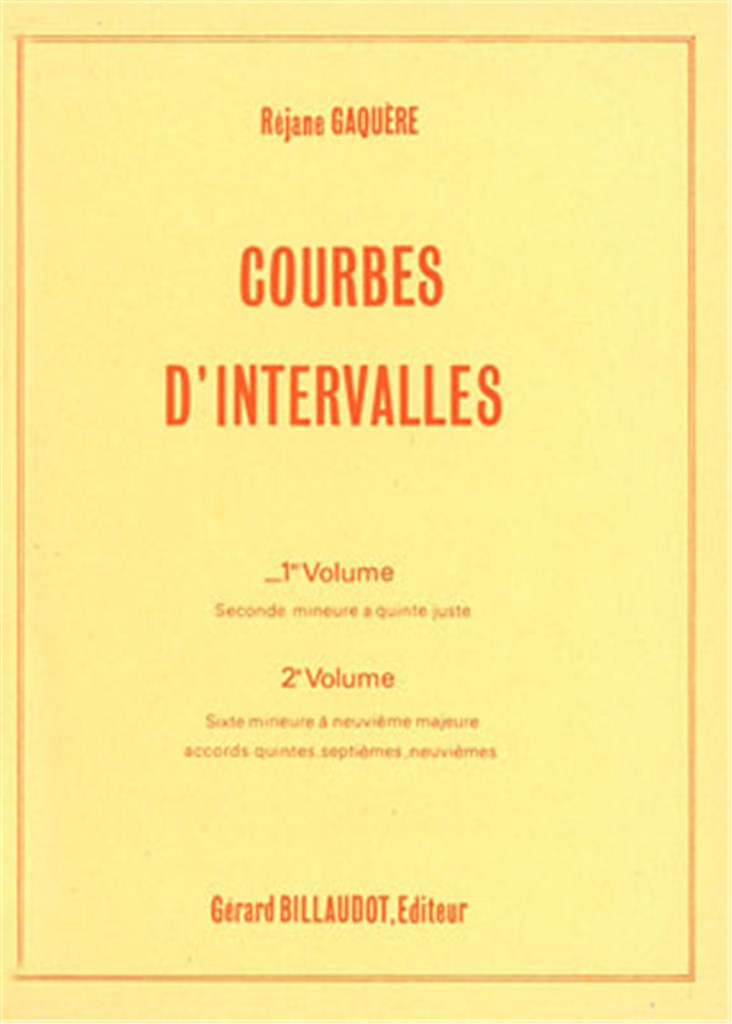 Courbes D'Intervalles Volume 1